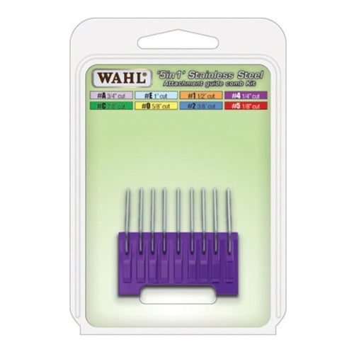 Wahl 5-In-1 Stainless Steel Guide Comb #4