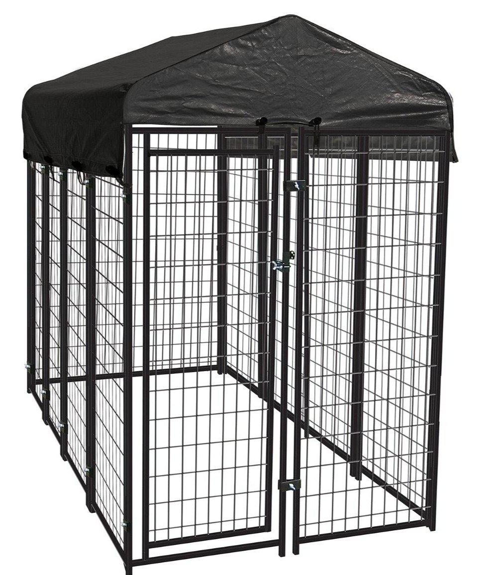 4x8 dog kennel cover best sale