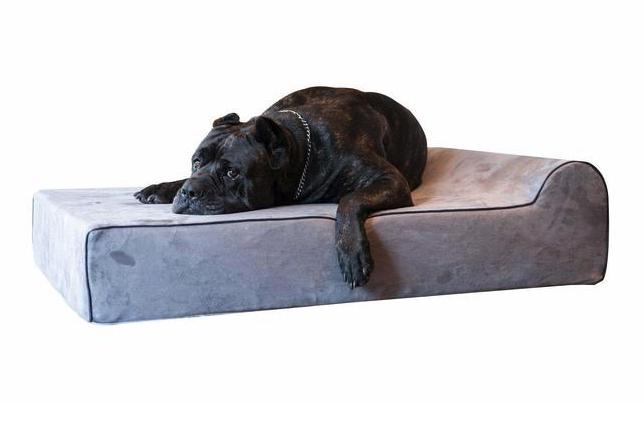  Big Barker Orthopedic Dog Bed w/Headrest - 7” Dog