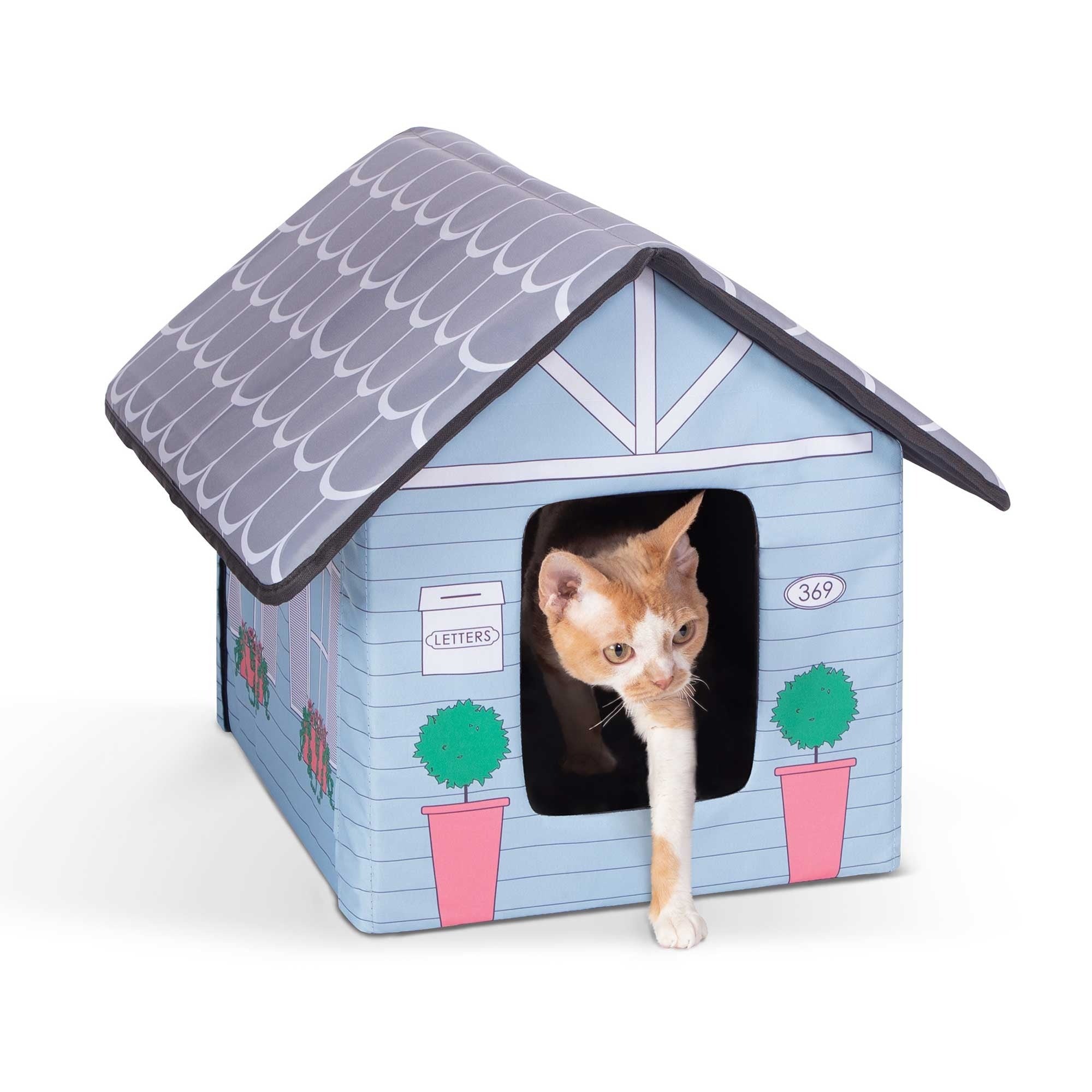 K&h pet products outdoor kitty house fashion