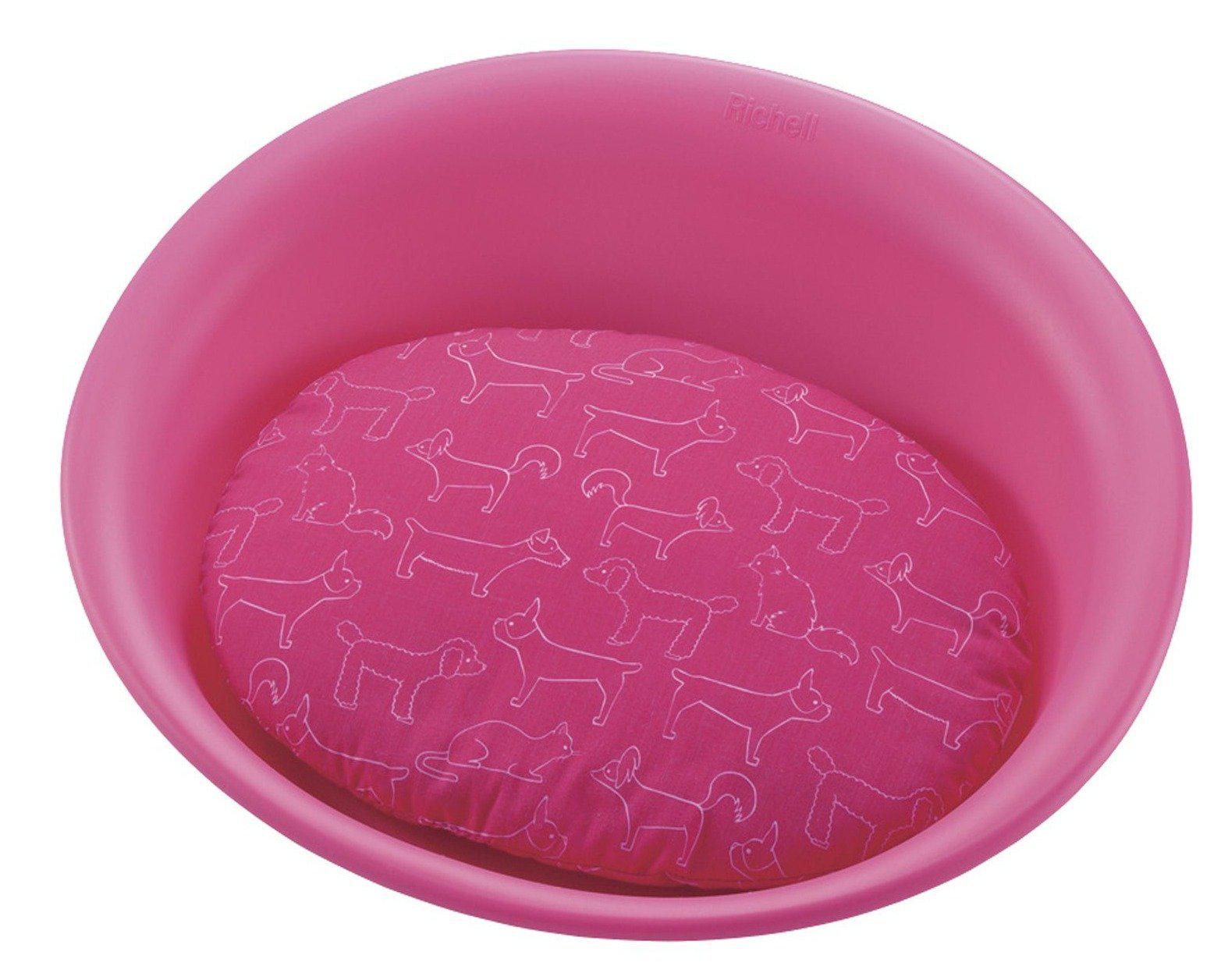 Richell Oval Plastic Pet Bed