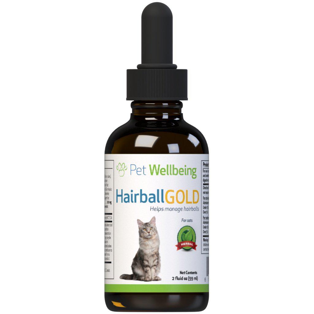 Pet Wellbeing Hairball Gold