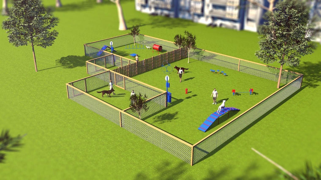 Low Profile Kennel Club Playground