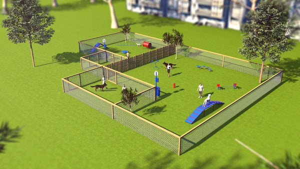 One Size Does NOT Fit All – Why Your Off-leash Dog Park Needs Separate Spaces for Large and Small Dogs