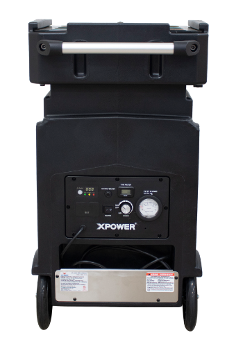 XPOWER AP-1500D DC Brushless Motor 700CFM 4-Stage Commercial HEPA Air Filtration System with IAQ PM2.5 Sensor