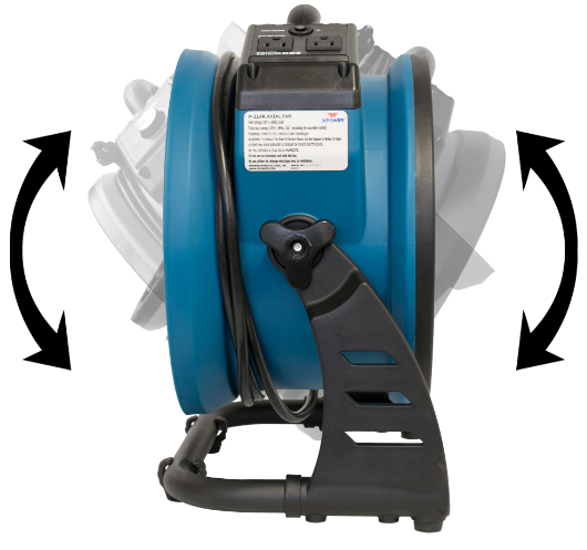 XPOWER P-21AR Industrial Axial Air Mover