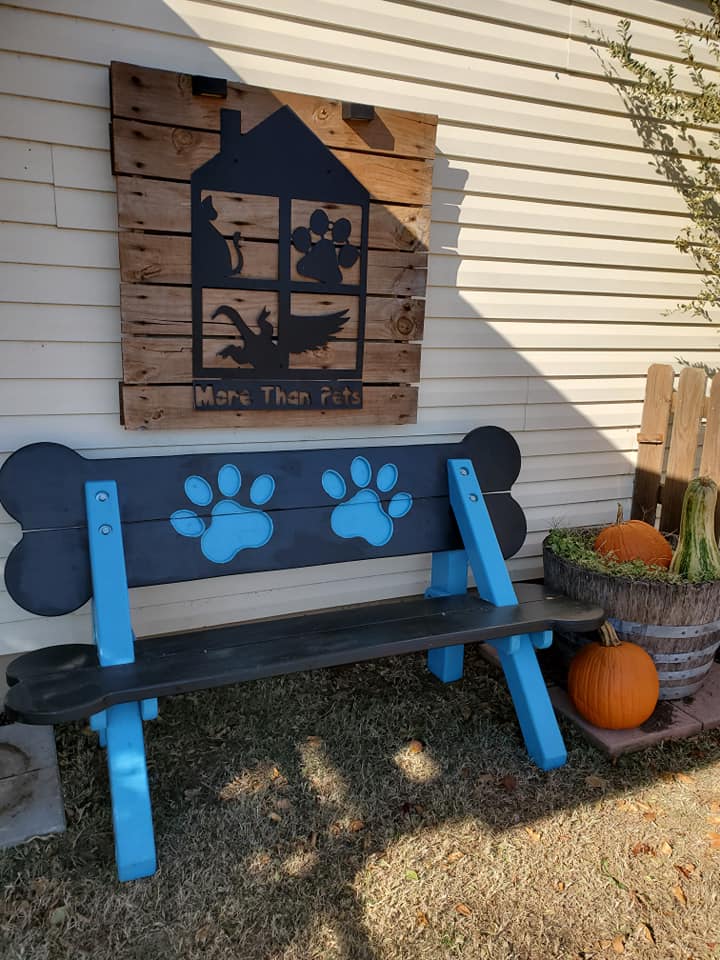 Puppy Scapes Bench