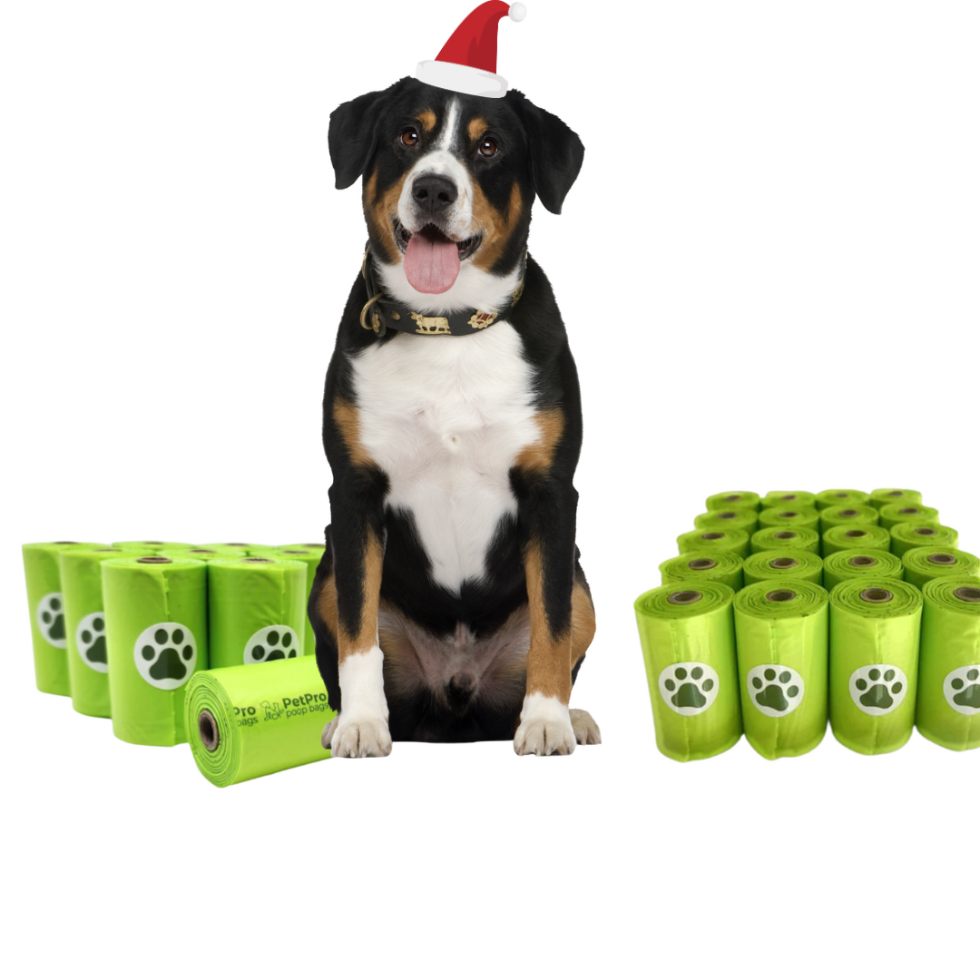 PetPro Poop Bags Bulk Purchase Biodegradable Poop bags, Ultra Durable, Eco-Friendly, Dog Waste Bag, Unscented, Doggie Bag, Green Poop Bags Non-retail packaging