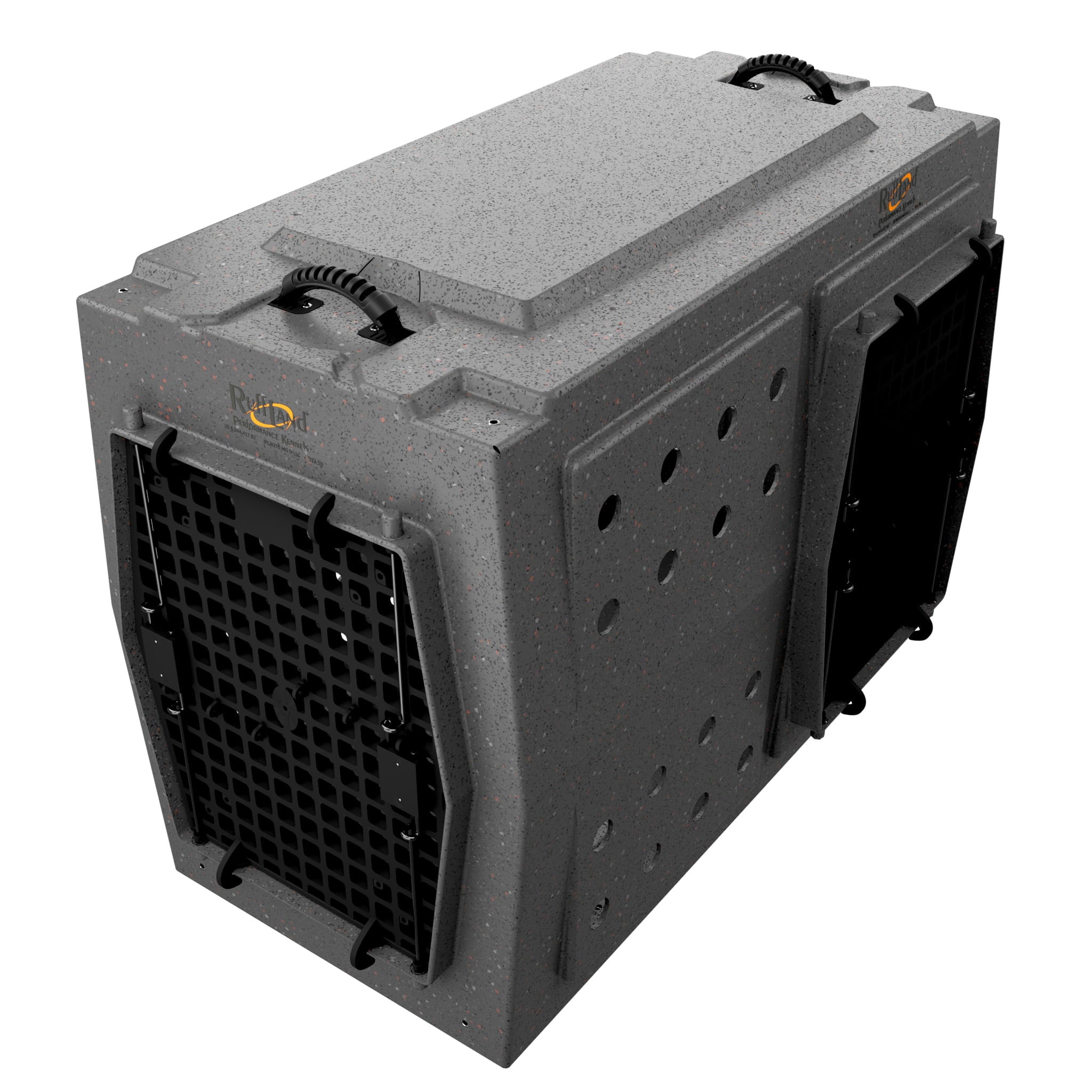 Dog kennel top with side door