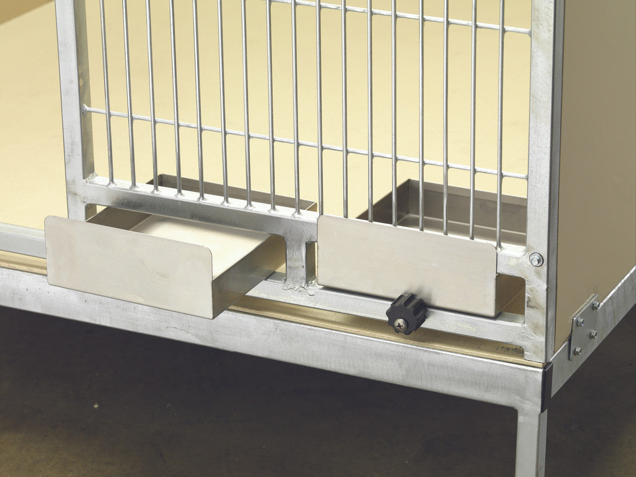 Shor-Line T-KENNEL STAINLESS STEEL FEED TRAY