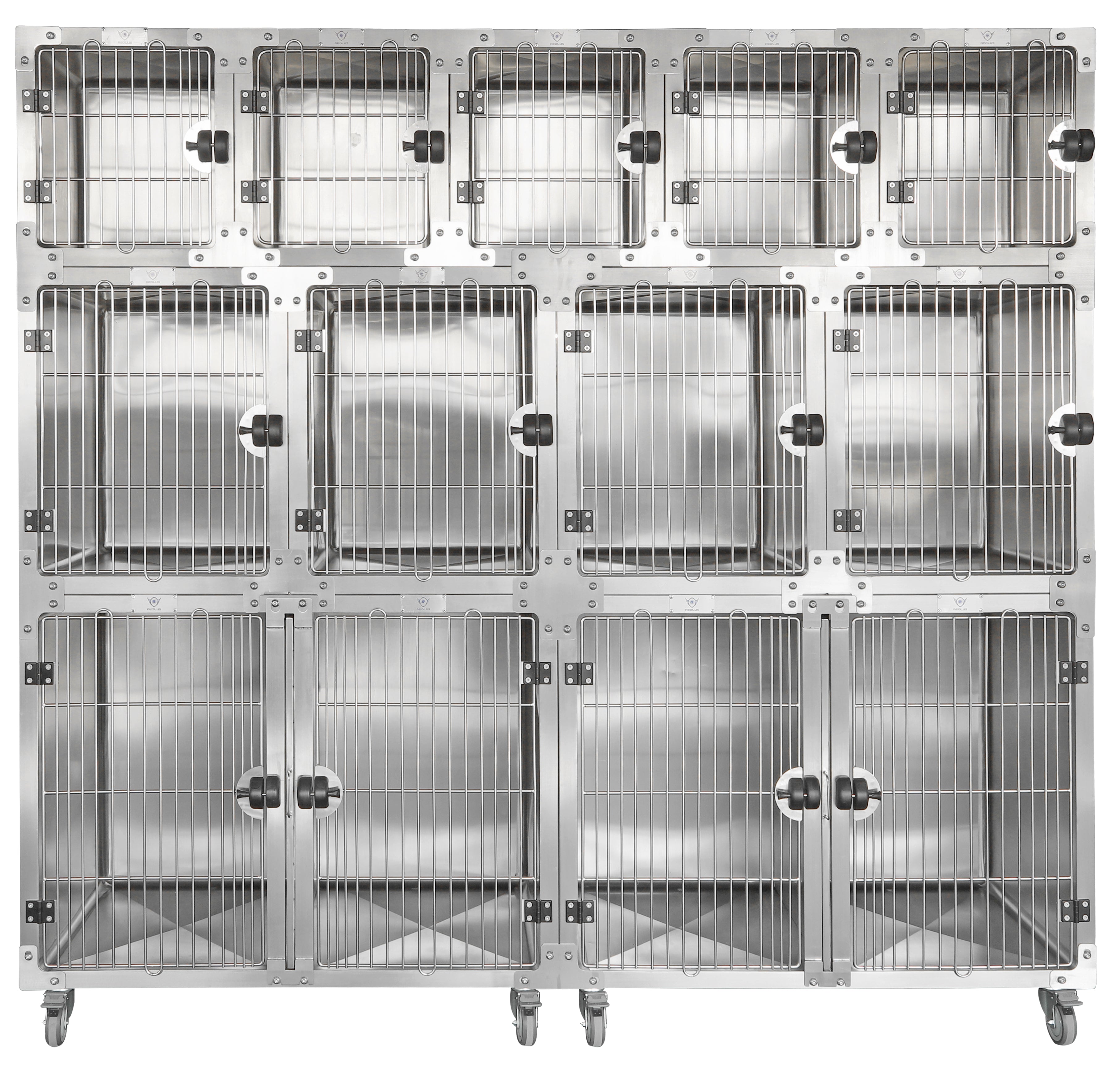 Aeolus Seamless Stainless Steel Cage Bank With Noise Dampening Technology