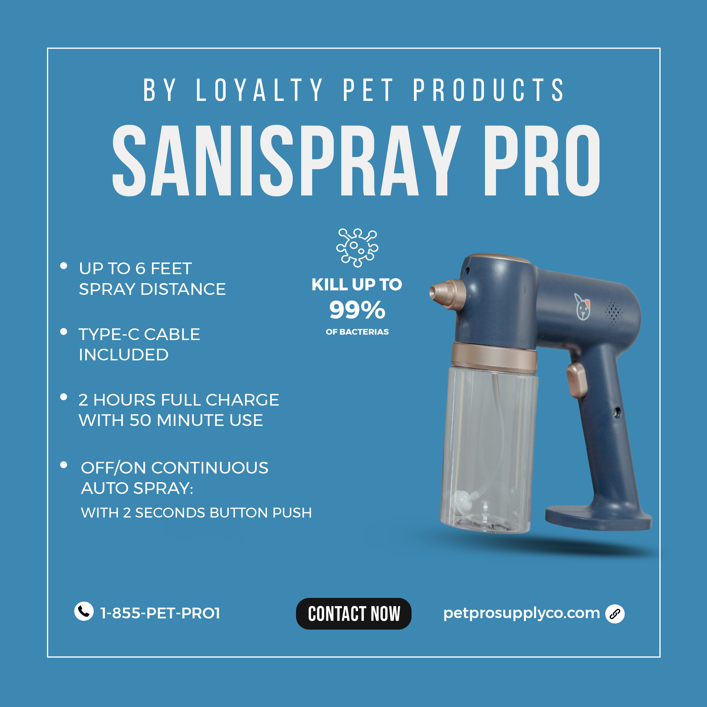 SaniSpray Pro: The Ultimate Multi-Purpose Spray Gun