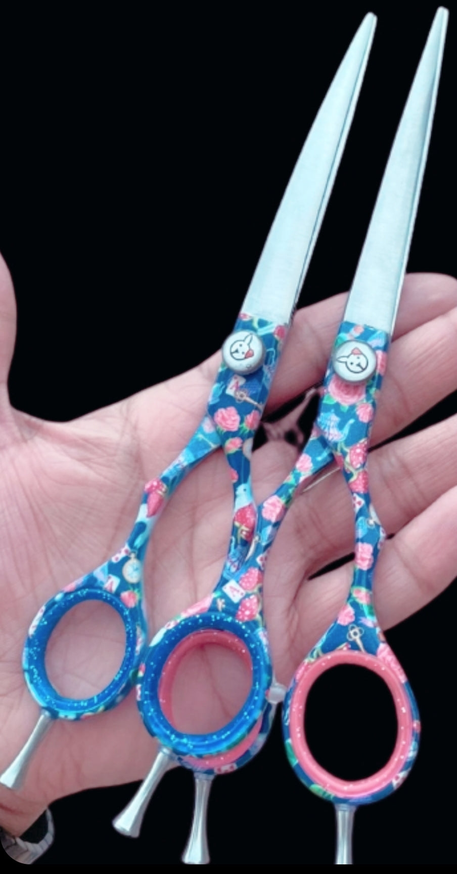 Loyalty Pet Products “Wonderland ” 2 pc Shear Set With Matching Shear Case + Gift