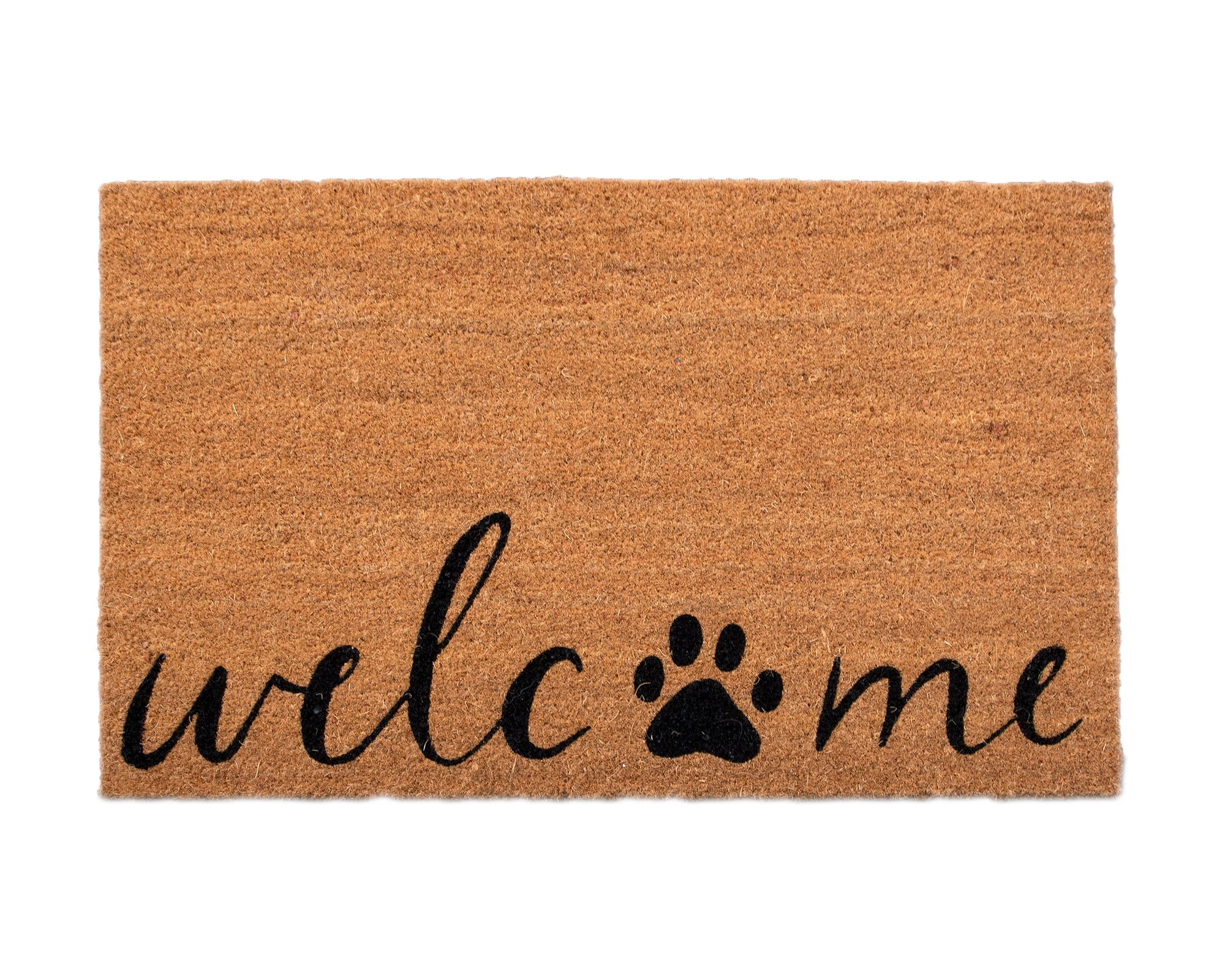 4CatsnDogs- Convertible Entrance Mat " Welcome+Paw "