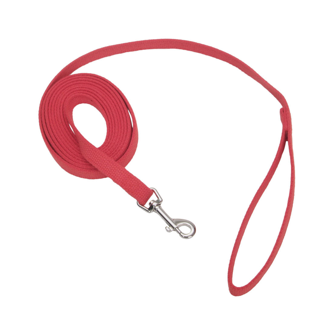 Coastal Pet Products Train Right Cotton Web Training Leash 30ft Red 5/8″ x 30ft – 00530-RED30