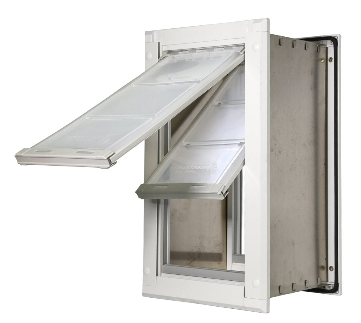 Patio Pacific Endura Flap Pet Door for Walls In Wall Mount Dog Doors