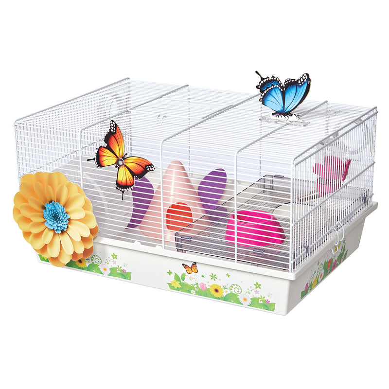 Midwest Critterville Butterfly Hamster Home Clear