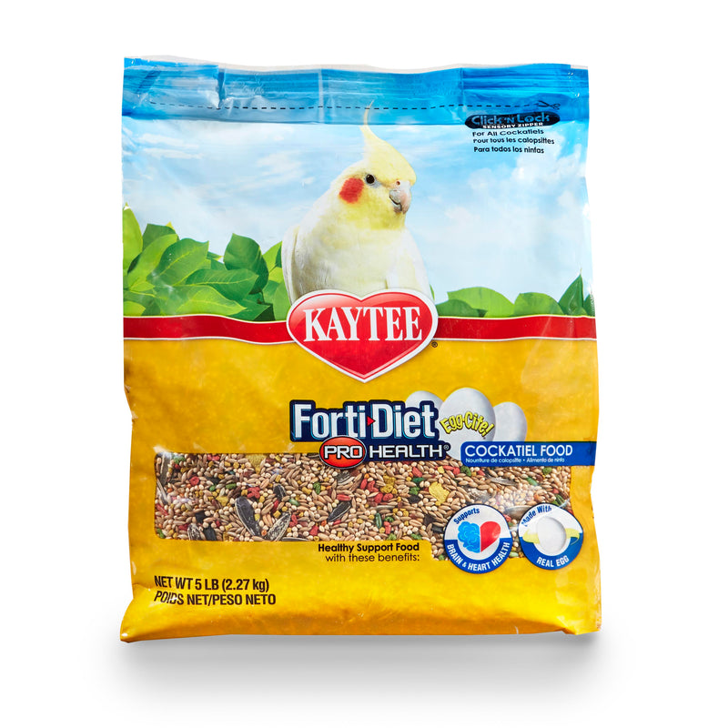 Kaytee Forti-Diet Pro Health Egg-Cite Food Cockatiel 5lbs