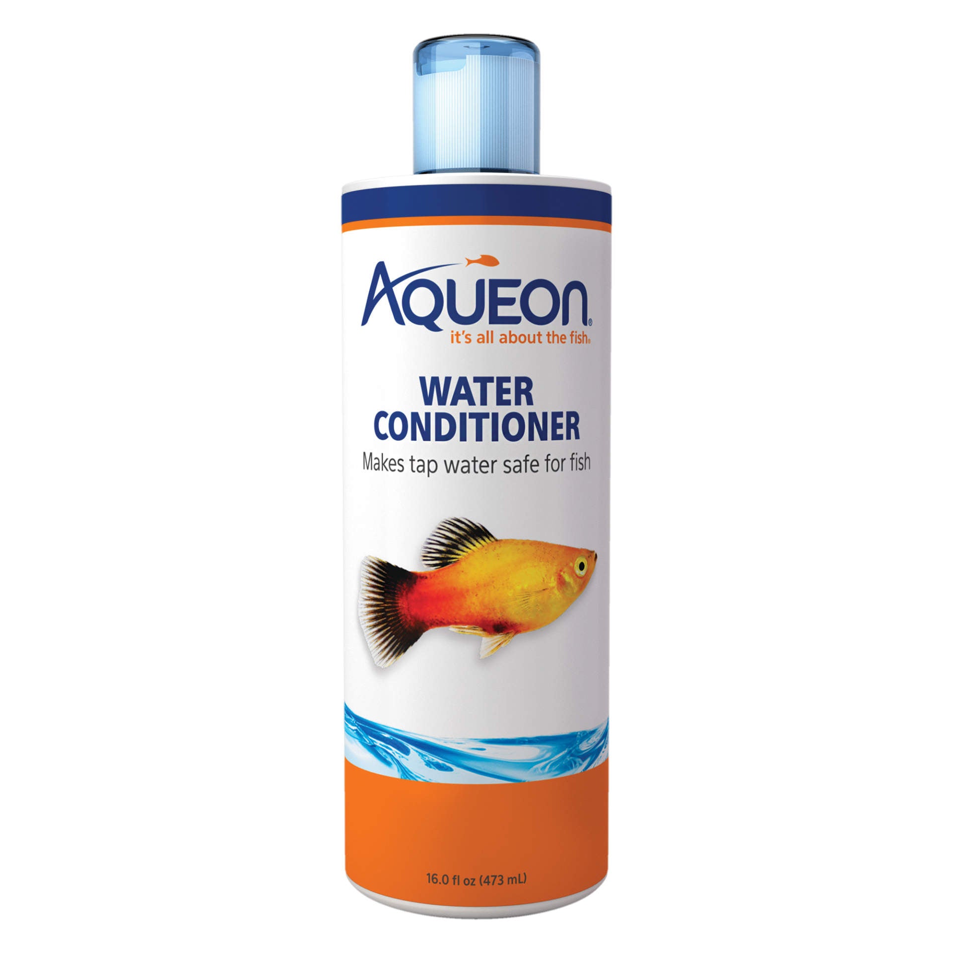 Aqueon Fish Tank Water Conditioner 16 ounces 2.5″ x 2.5″ x 8.4″