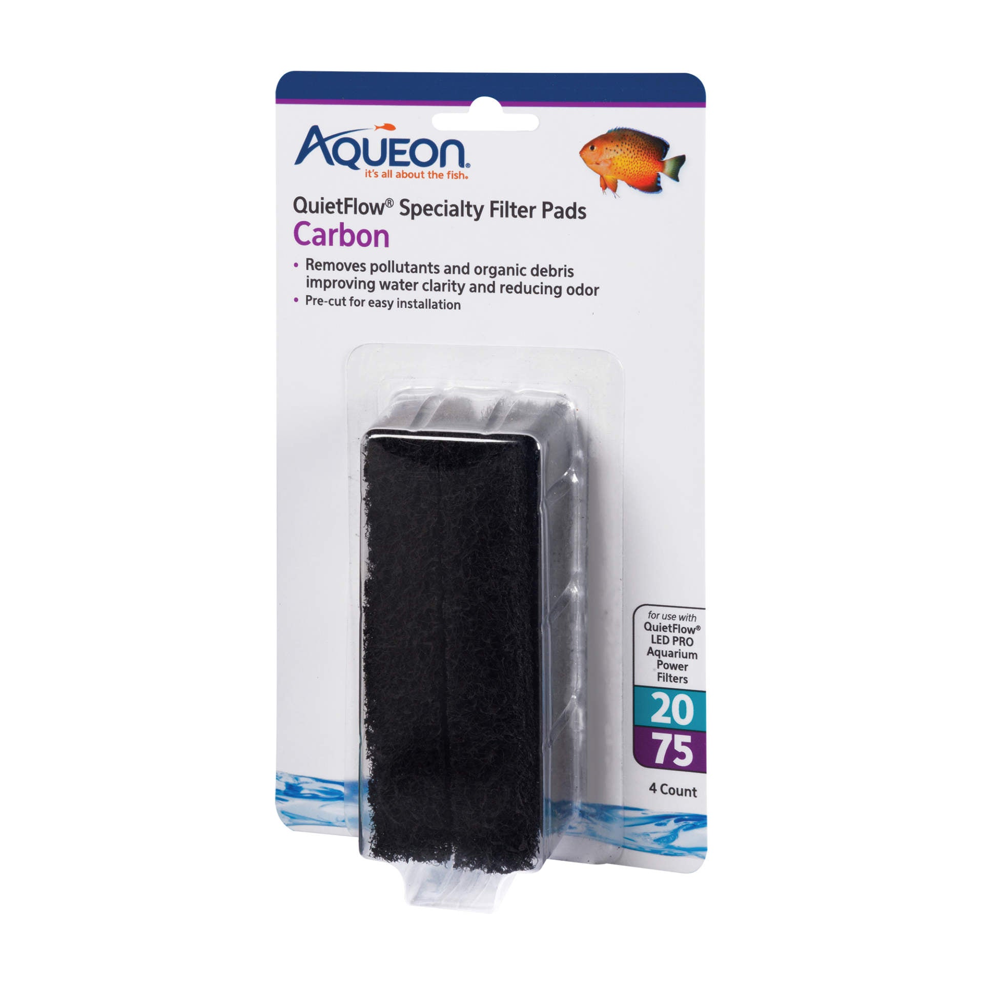 Aqueon Replacement Carbon Filter Pads