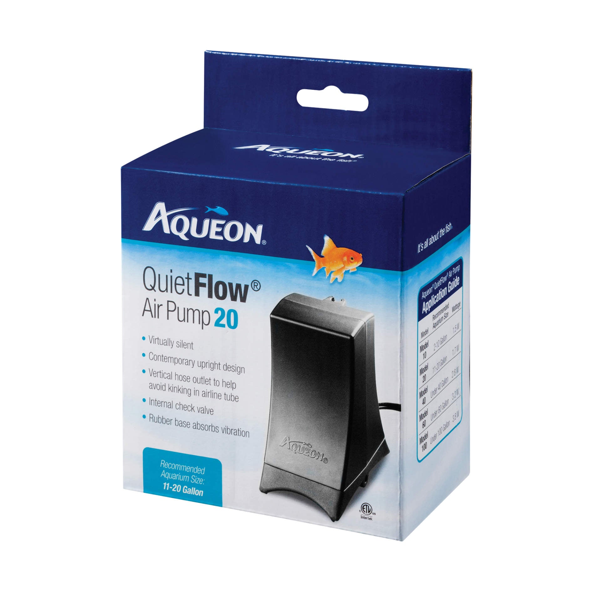 Aqueon QuietFlow Air Pump 20