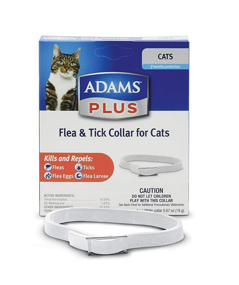 Adams Plus Flea and Tick Collar for Cats and Kittens (Breakaway Collar)