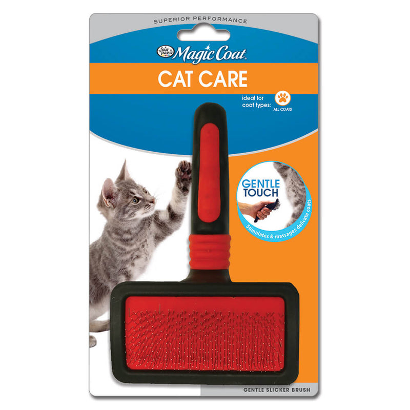 Four Paws Magic Coat Gentle Slicker Wire Cat Brush – 100528821