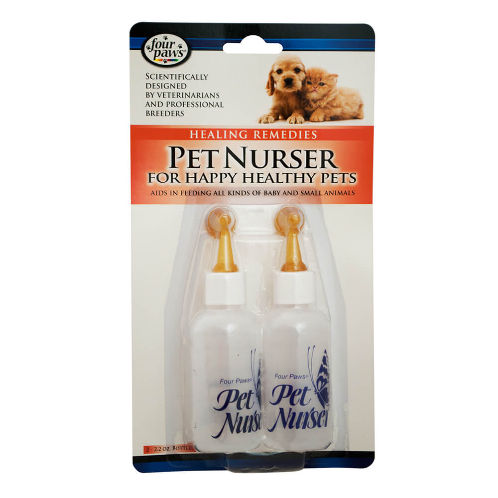 Four Paws Pet Nurser Kit Two Bottles 2 ounces – 100531988