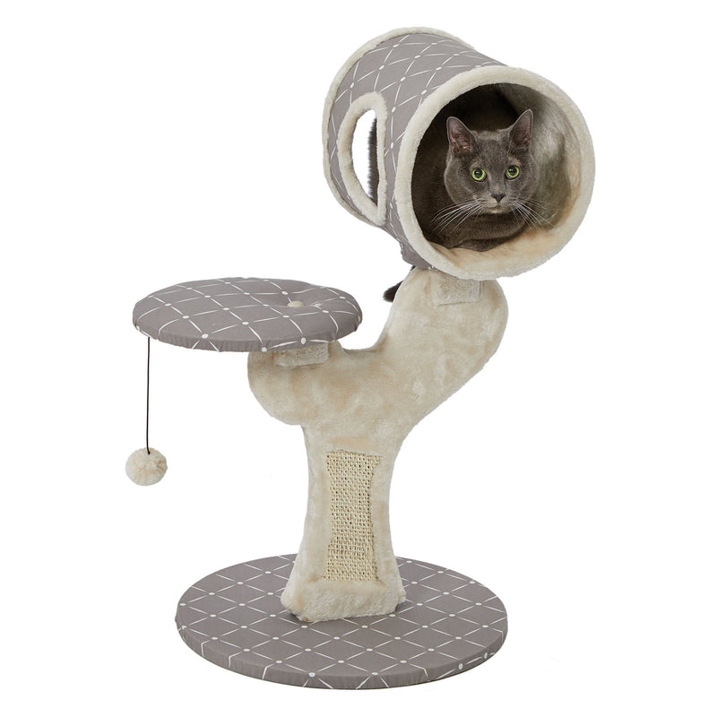 Midwest Feline Nuvo Salvador Cat Furniture Mushroom