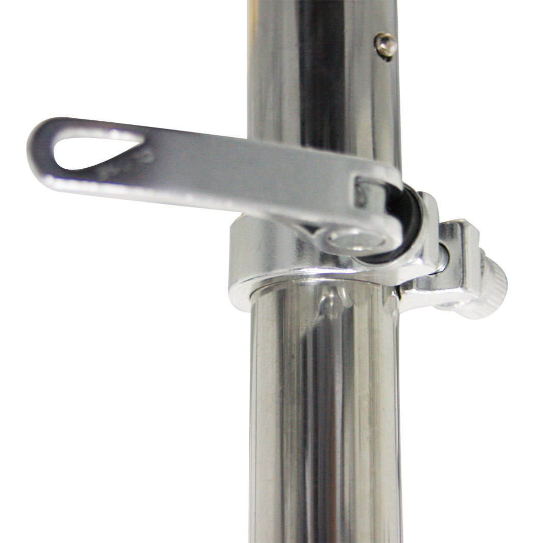 Aeolus Height-Adjustable Folding Grooming Table with Stainless Steel Legs