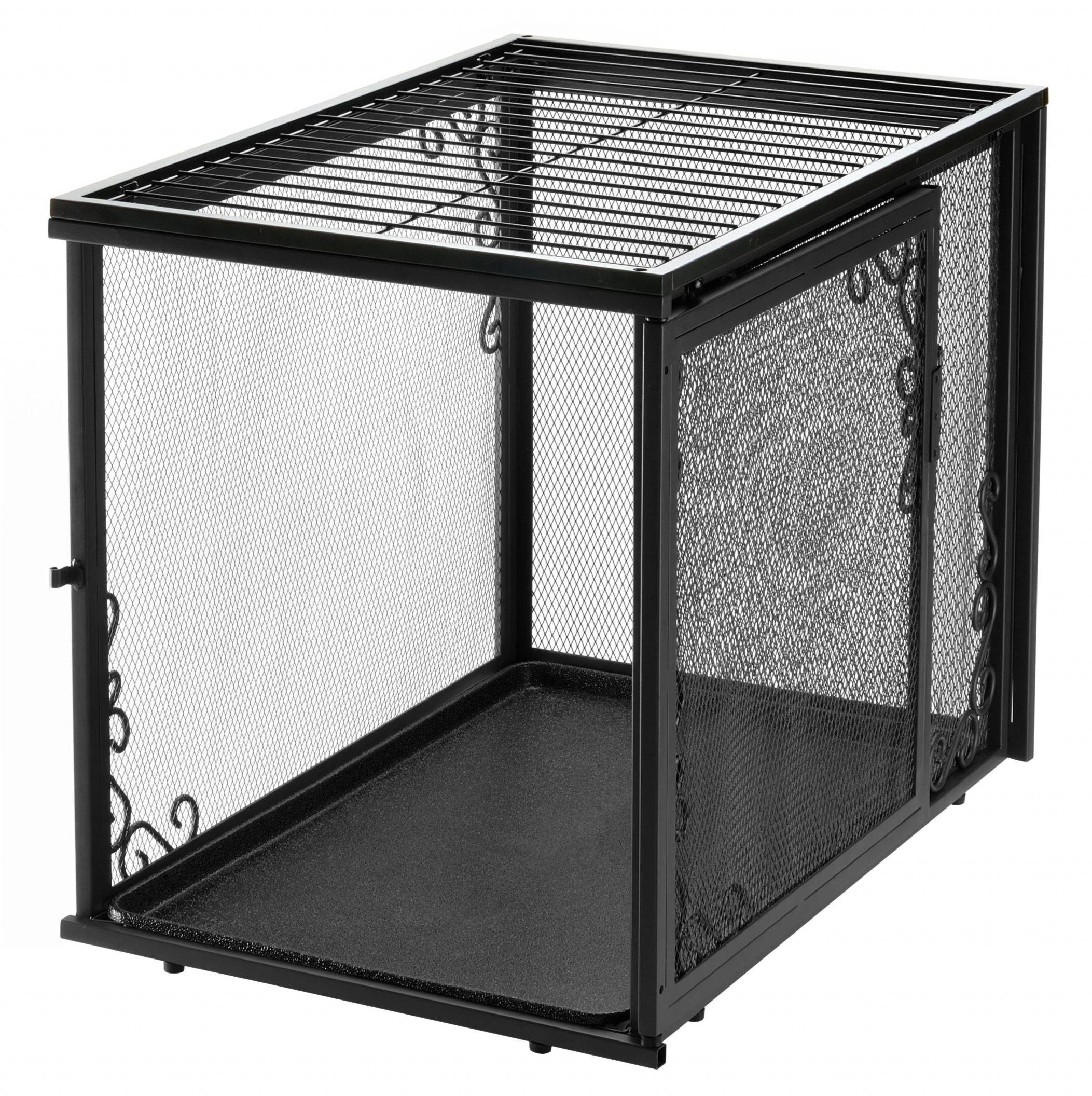 Richell Metal Mesh Pet Crate Medium