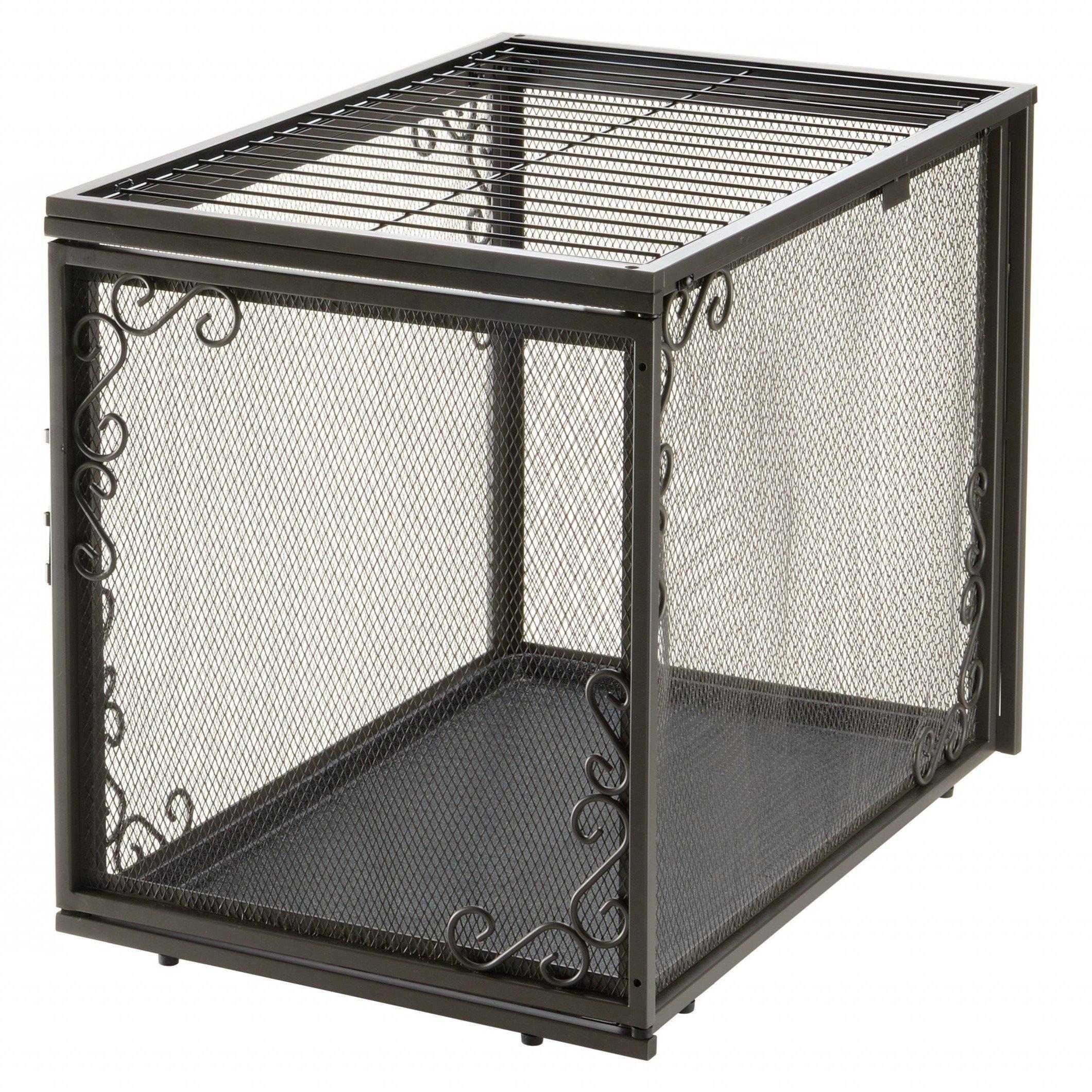 Richell Metal Mesh Pet Crate Medium