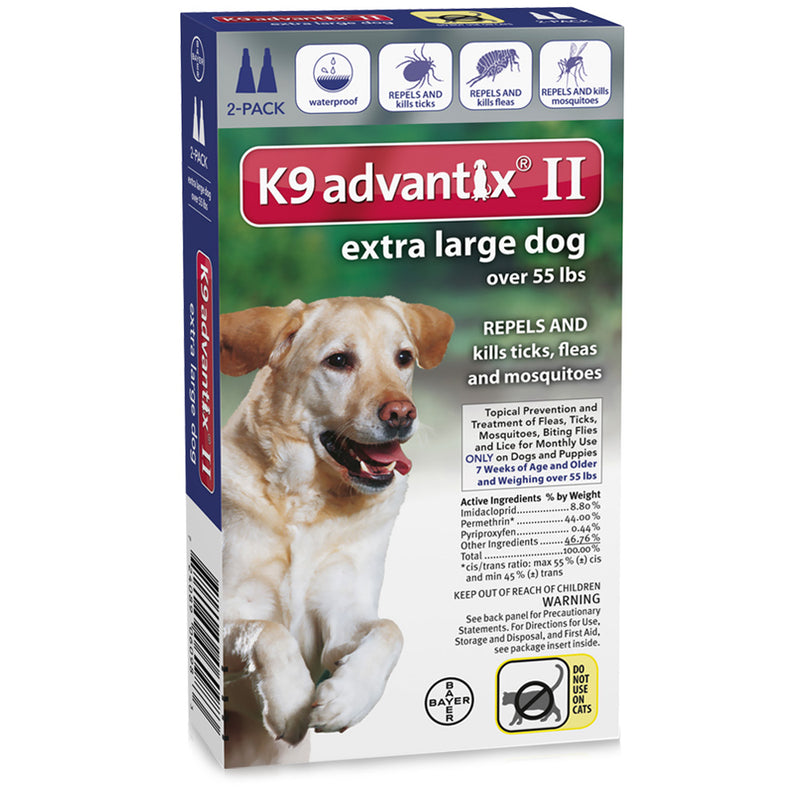 K9 Advantix Flea and Tick Control for Dogs Over 55 lbs