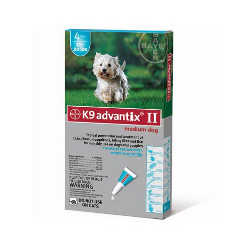 K9 Advantix Flea and Tick Control for Dogs 10-22 lbs