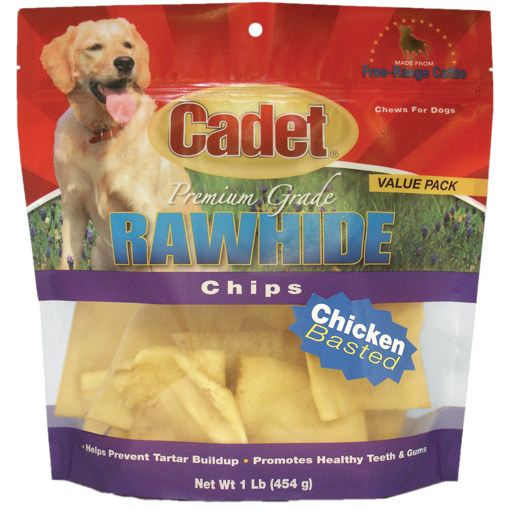 Cadet Rawhide Chips Chicken Basted