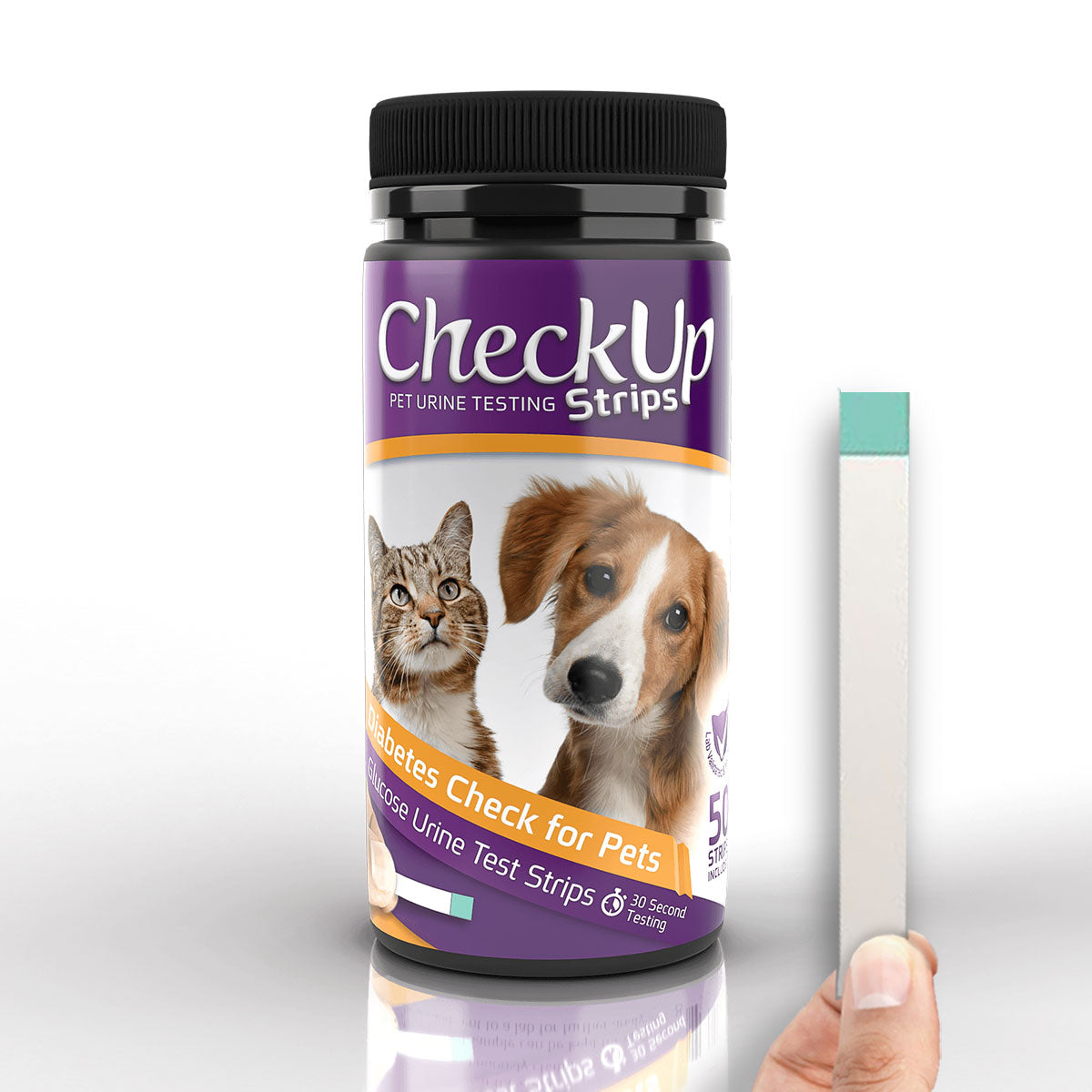 Coastline Global CheckUp Dog and Cat Urine Testing Strips for Detection of Diabetes