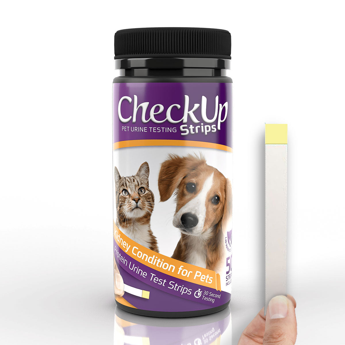 Coastline Global CheckUp Dog and Cat Urine Testing Strips for Detection of Kidney Condition