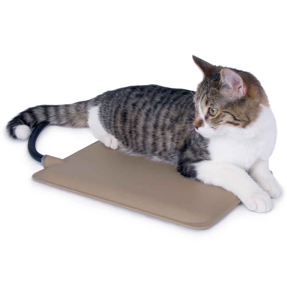 K&H Pet Products Extreme Weather Kitty Pad Tan 9″ x 12″ x 0.5″ – KH3060