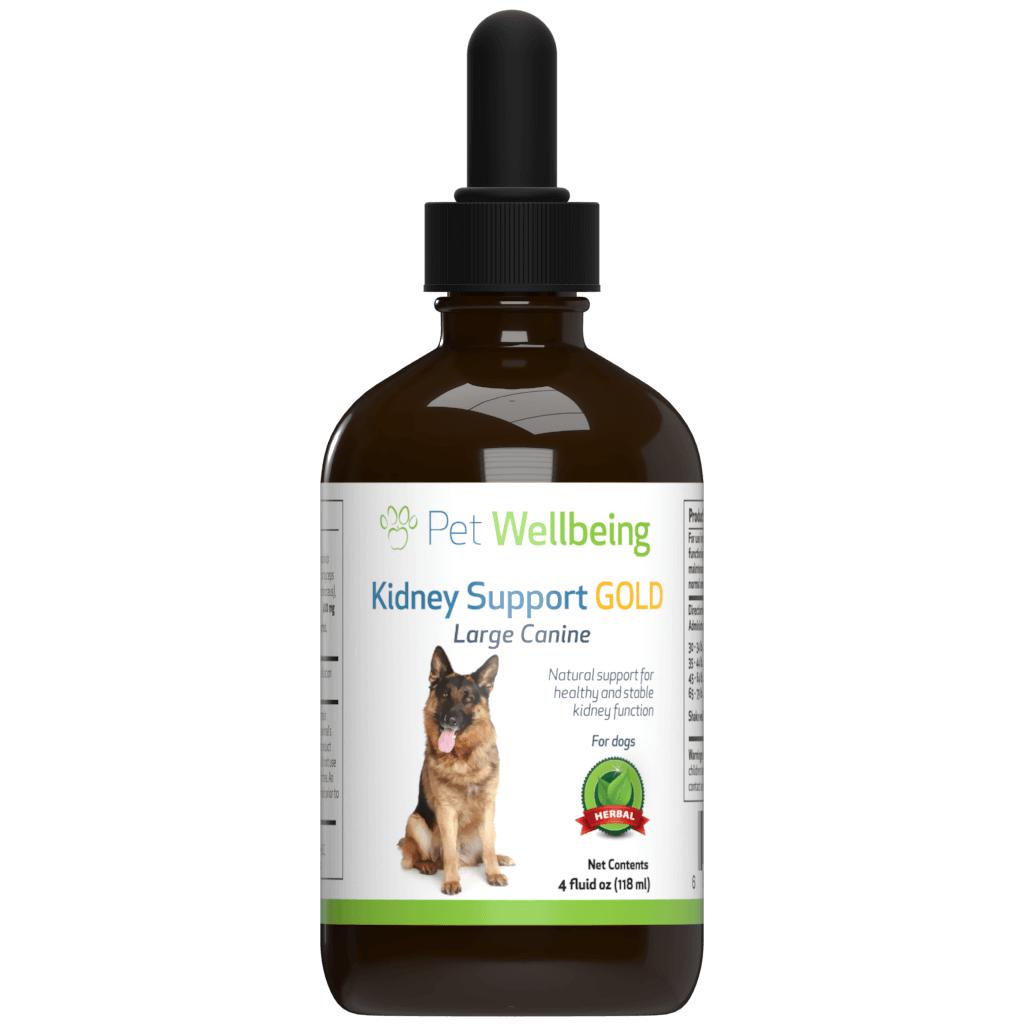 Pet Wellbeing Kidney Support Gold - Dog Kidney Disease Support