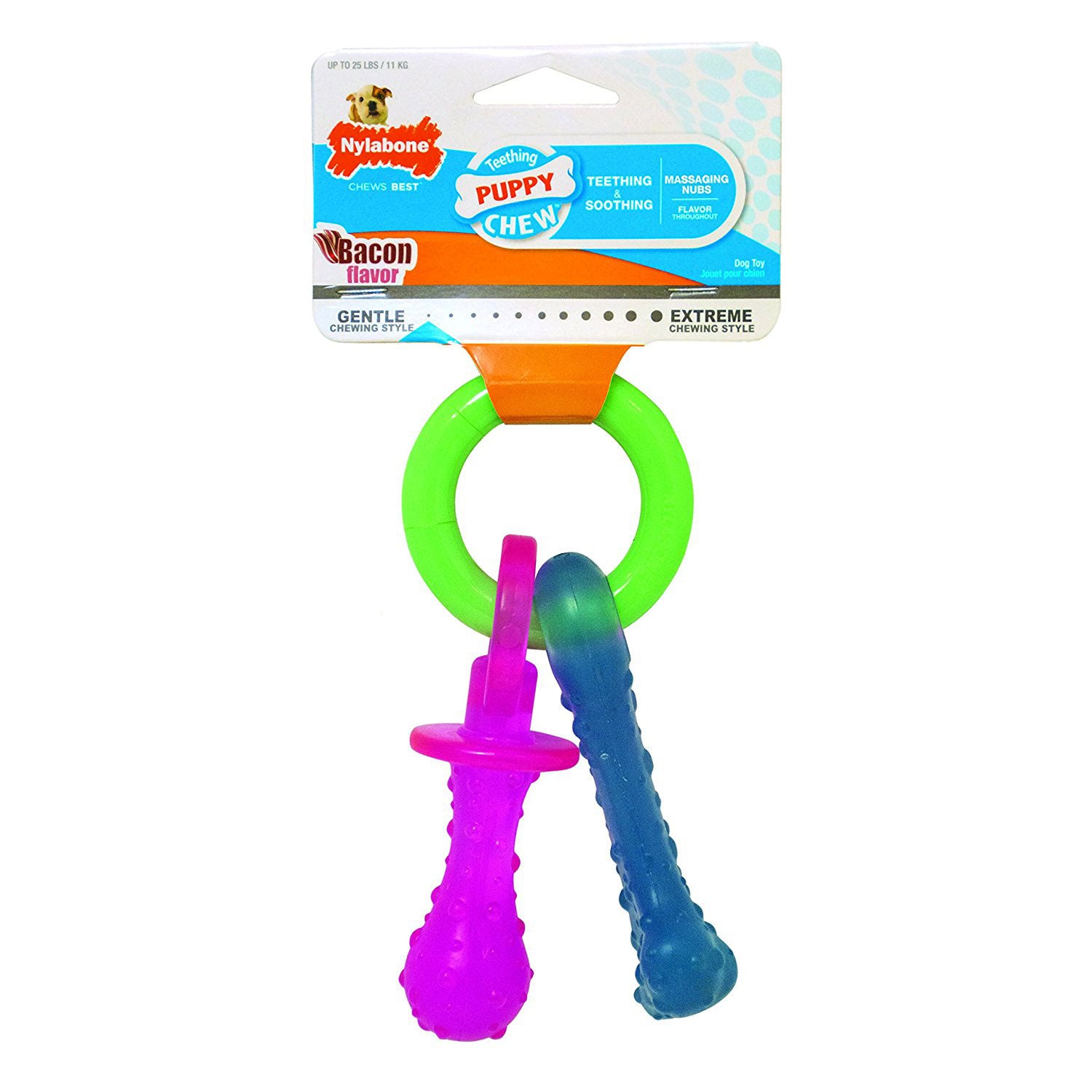 Nylabone Puppy Chew Teething Pacifier Extra Small