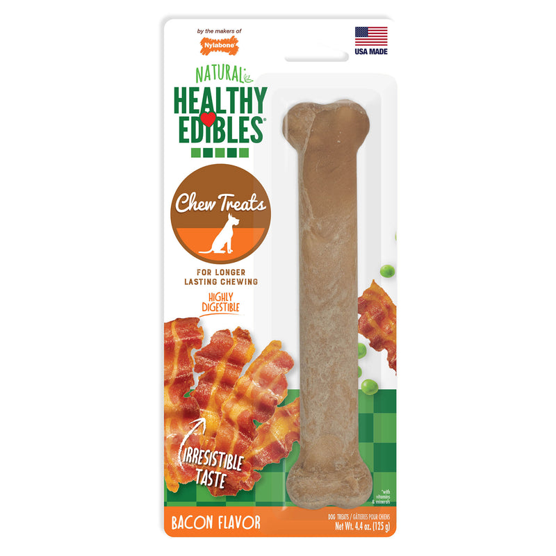 Nylabone Healthy Edibles Longer Lasting Bacon Treats