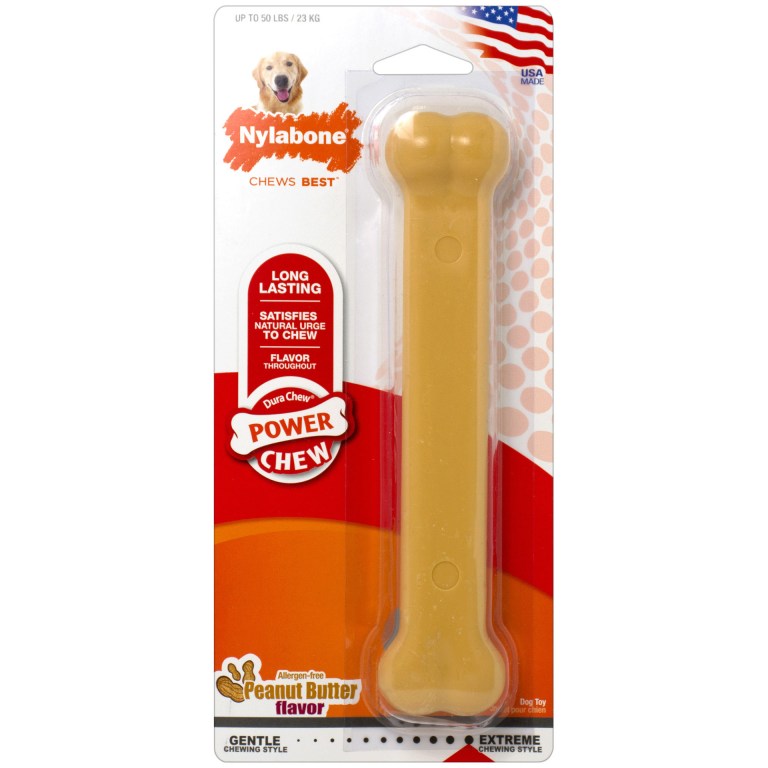 Nylabone Power Chew Peanut Butter Dog Chew Toy