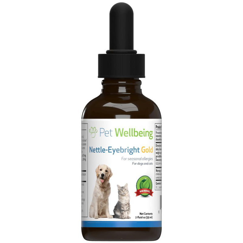 Pet Wellbeing Nettle-Eyebright Gold for Cats with Allergies