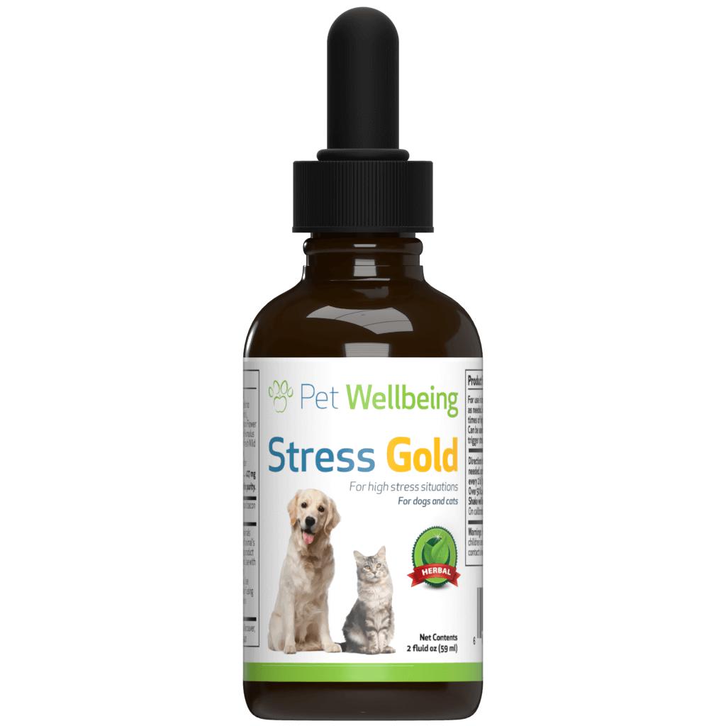 Pet Wellbeing Stress Gold for High Stress Situations in Dogs