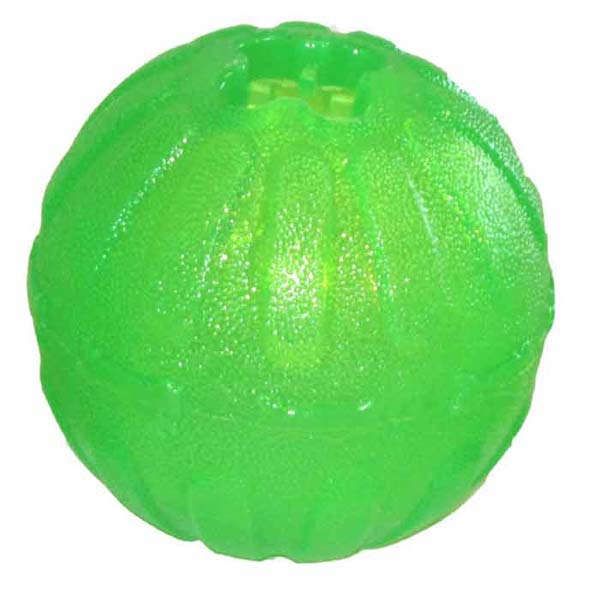 Starmark Everlasting Fun Ball Medium Green 3″ x 3″ x 3″