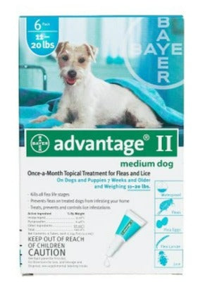 Advantage Flea Control for Dogs And Puppies 11-20 lbs