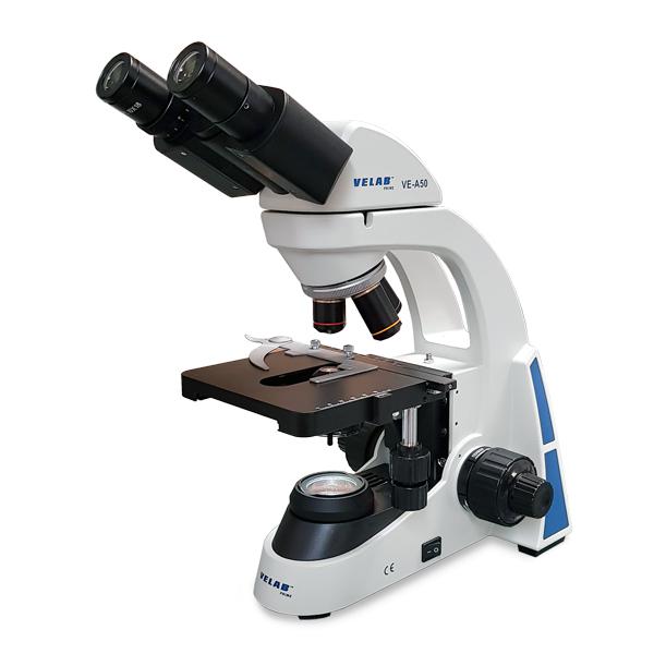 VELAB Biological Binocular Microscope w/ Achromatic Objectives
