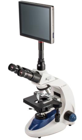 VELAB Trinocular Microscope with Integrated 9.7" Tablet