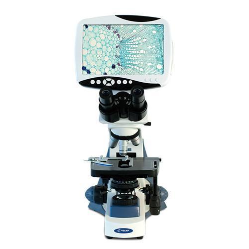 VELAB Binocular Digital Microscope with Integrated 9" LCD Display