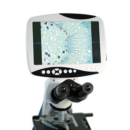 VELAB Binocular Digital Microscope with Integrated 9" LCD Display